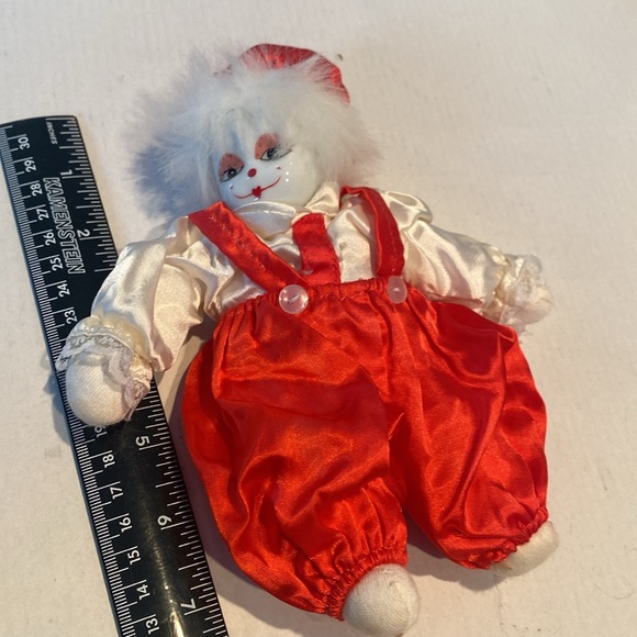 Vintage Three Valentines or Christmas Clowns - Picture 4 of 5